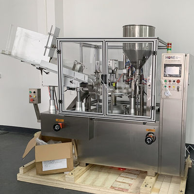Máquina de enchimento e vedação de pomadas de 2 kW