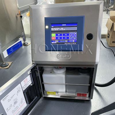 Linha de equipamento auxiliar da indústria Impressora a jato de tinta automática contínua