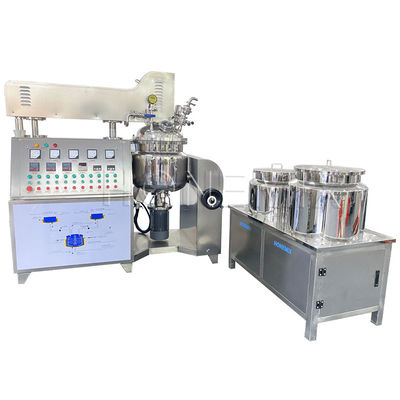 Máquina de mistura emulsificante a vácuo para cosméticos Tipo de laboratório pequeno