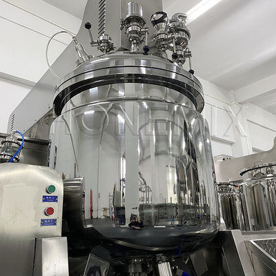 Emulsionador elétrico de aquecimento Cosméticos Homogenizador a vácuo Misturador