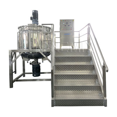 Máquina de mistura de líquidos com detergente de 1000L Máquina de mistura de homogeneização de aquecimento elétrico