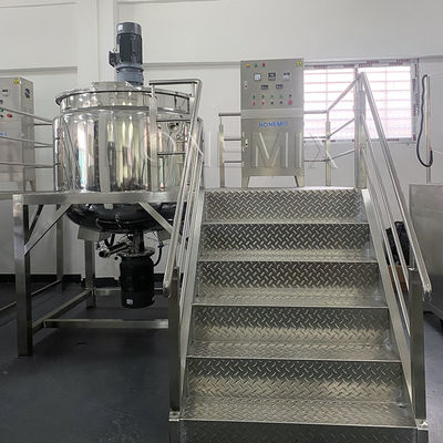 Máquina de mistura de líquidos com detergente de 1000L Máquina de mistura de homogeneização de aquecimento elétrico