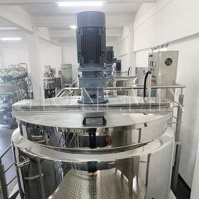 Máquina de mistura de líquidos com detergente de 1000L Máquina de mistura de homogeneização de aquecimento elétrico