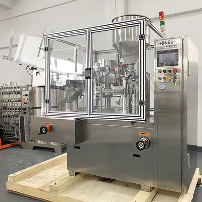 Máquinas de enchimento de tubos de alumínio metálico Máquina automática de enchimento de pomadas