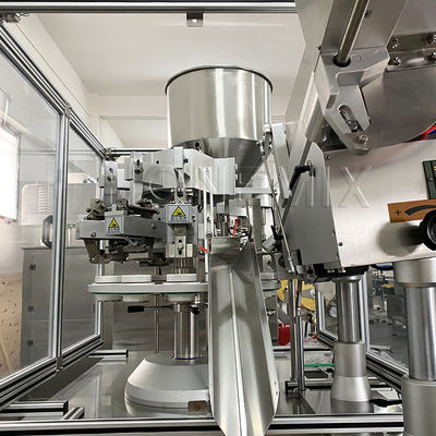 Máquinas de enchimento de tubos de alumínio metálico Máquina automática de enchimento de pomadas
