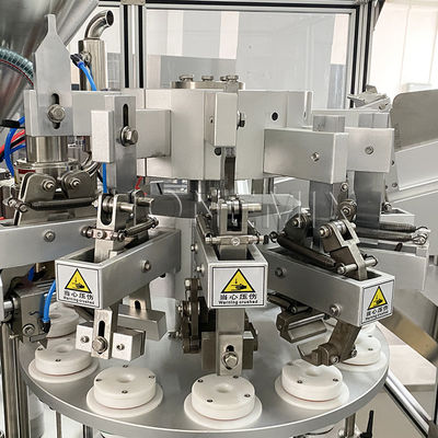 Máquinas de enchimento de tubos de alumínio metálico Máquina automática de enchimento de pomadas