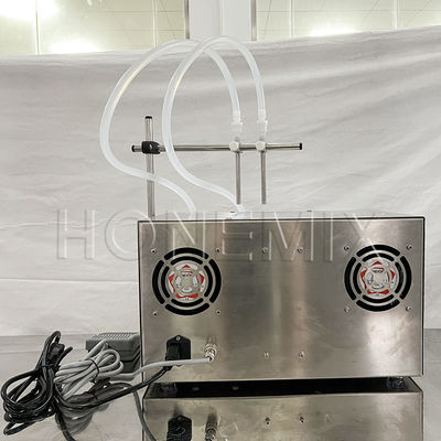 Máquina de enchimento de garrafas pequenas de escritório Máquina de enchimento de ampolas de plástico de cabeça dupla