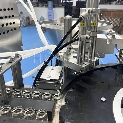 Máquinas de enchimento de líquido de cabeça dupla Equipamento de enchimento de frascos OEM de alta velocidade