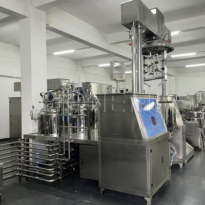 Equipamento de emulsificação automático homogeneizador a vácuo emulsionador de dupla elevação