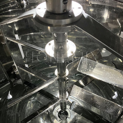 Máquina de mistura de emulsionadores de vácuo de creme Motor horizontal bidirecional de mistura