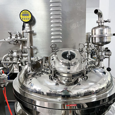 Máquina de mistura de emulsificantes homogeneizantes a vácuo PLC Combinação personalizada