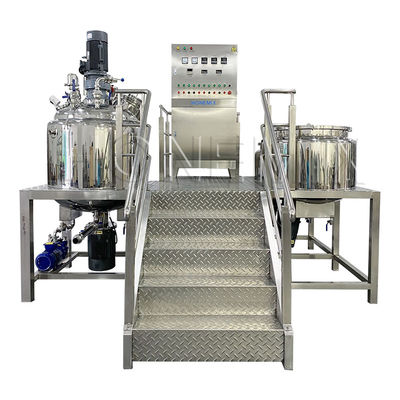 Máquina de emulsificação a vácuo de precisão 220V / 380V