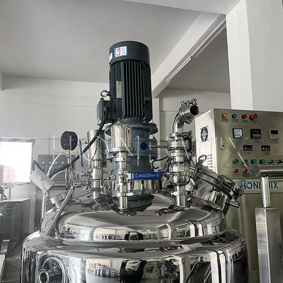 Tanque de homogeneização de misturador emulsionante de vácuo para pasta de shampoo