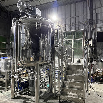 Máquina de mistura de creme cosmético a vácuo Homogeneizador Misturador emulsionante