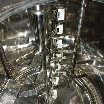 Máquina de emulsificação higiênica de alta cortina Máquina de mistura de loção de soro Cosméticos
