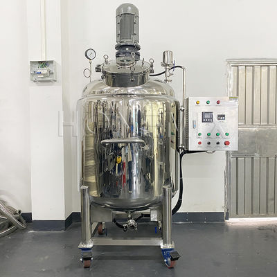 Máquina móvel para fabricação de detergentes líquidos SS Tanque de mistura industrial de líquidos