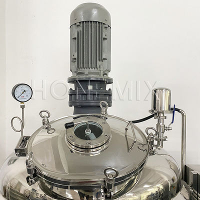 Máquina móvel para fabricação de detergentes líquidos SS Tanque de mistura industrial de líquidos