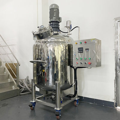 Máquina móvel para fabricação de detergentes líquidos SS Tanque de mistura industrial de líquidos