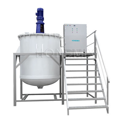 220V / 380V Máquina de fabricação de limpador de sanitação Tanques de mistura de plástico anticorrosivo