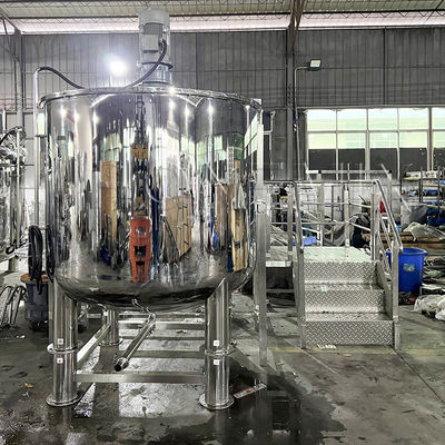 Indústria Máquina de fabricação de sabonetes de detergente de roupa 3000L de aço inoxidável