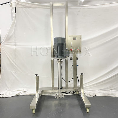 Máquina de mistura de líquidos de detergente portátil, misturadora industrial de dispersão de alta velocidade