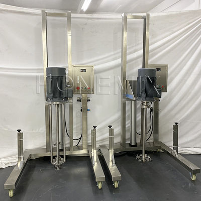 Máquina de mistura de líquidos de detergente portátil, misturadora industrial de dispersão de alta velocidade