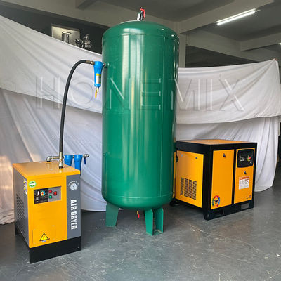 Equipamento auxiliar poderoso 7.5KW / 10HP Compressor de ar de parafuso