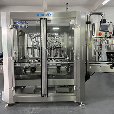 Máquina automática de vedação de embalagens para enchimento de pratos líquidos