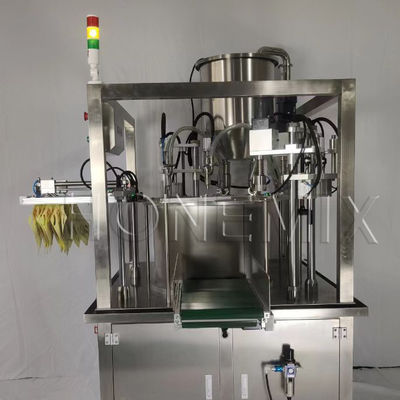 1.5KW Máquina de embalagem automática de dois cabeças de preenchimento de parafuso