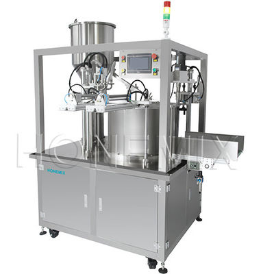 1.5KW Máquina de embalagem automática de dois cabeças de preenchimento de parafuso