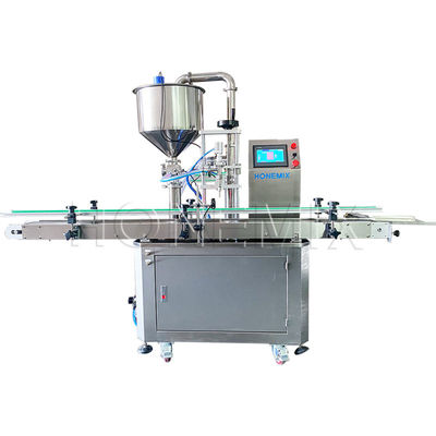Máquina automática de enchimento de creme de cabeça única 110V / 220V 50Hz para preenchimento de gel de chuveiro