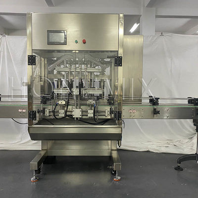 Máquina de enchimento de creme de quatro cabeças