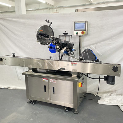 Máquina de rotulagem de frascos pequenos horizontal automática elétrica 220V 50HZ
