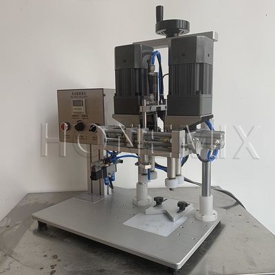 Máquina de fecho de garrafas de pulverização semiautomática de 80W 220V / 50Hz Voltagem