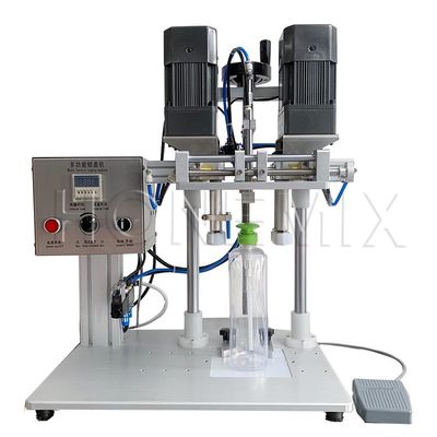 Máquina de fecho de garrafas de pulverização semiautomática de 80W 220V / 50Hz Voltagem