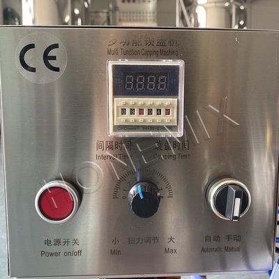 Máquina de revestimento automático do shampoo 80W Máquina de revestimento automático da tampa