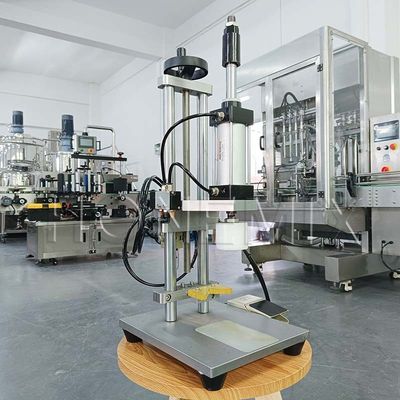 Máquina automática de revestimento de tampão de pressão de tampão pneumática