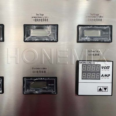 Indústria Aço inoxidável Sistema de osmose reversa automático de dois estágios