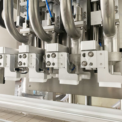 Máquina de enchimento de creme de quatro cabeças de rastreamento
