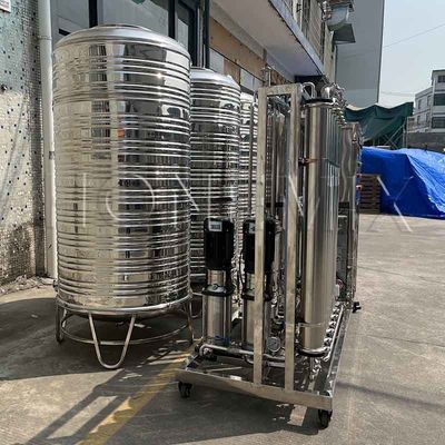 Máquina de Tratamento de Água de 380V RO 500L Sistema de Filtração de Água por Osmose Reversa