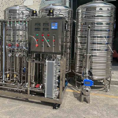 Máquina de Tratamento de Água de 380V RO 500L Sistema de Filtração de Água por Osmose Reversa