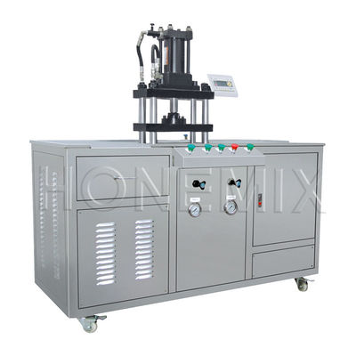 Máquina automática de prensagem de pó de sombra de olho 380V / 50Hz de aço inoxidável