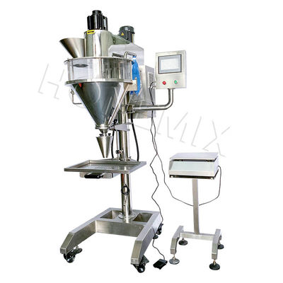 Máquina automática de prensagem de pó 2 kW Máquina de enchimento de pó cosmético quantitativo