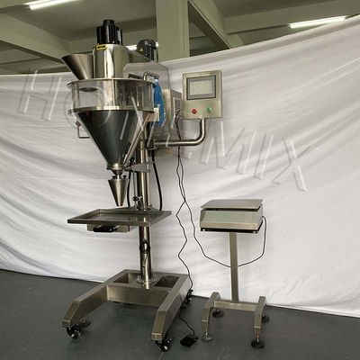 Máquina automática de prensagem de pó 2 kW Máquina de enchimento de pó cosmético quantitativo