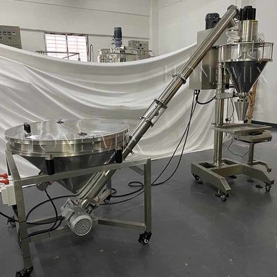 Máquina de prensagem de pó quantitativa Rotativa 2KW Alimentador automático de pó