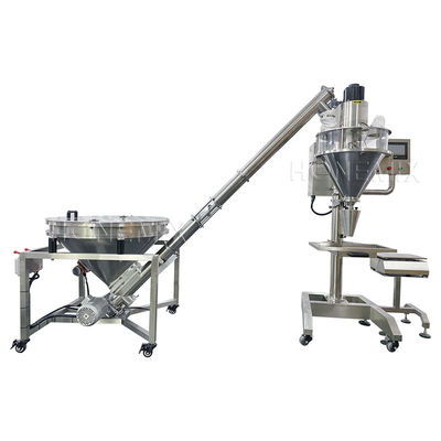 Máquina de prensagem de pó quantitativa Rotativa 2KW Alimentador automático de pó