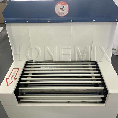 Máquina de embalagem automática de 5 kW de aquecimento de raios infravermelhos Máquina de encolhimento de filme