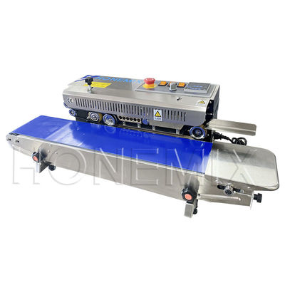Máquina de vedação de filme de plástico horizontal 600W aquecimento Elétrico selante de sacos de plástico