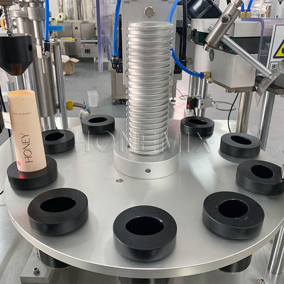 Máquinas de enchimento de tubos de creme cosmético Máquina de vedação semiautomática