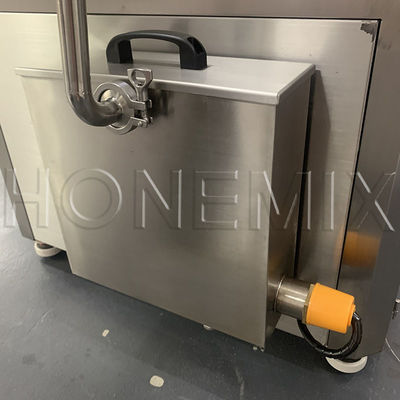 Máquina automática de enchimento de creme aquecido com dois bicos de enchimento